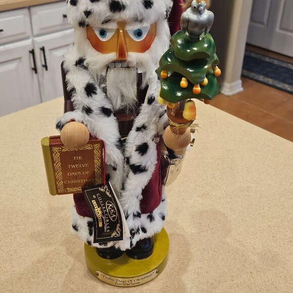 STEINBACH PARTRIDGE IN A PEAR TREE 12 DAYS CHRISTMAS GERMAN NUTCRACKER - Picture 2 of 13